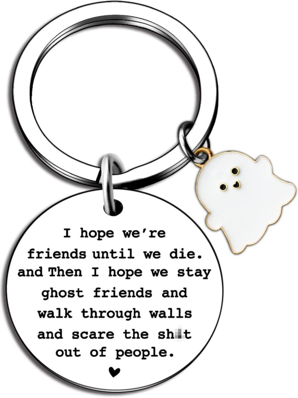 Best Friend Keychains Funny Birthday Gift for Friends Valentine's Day Halloween